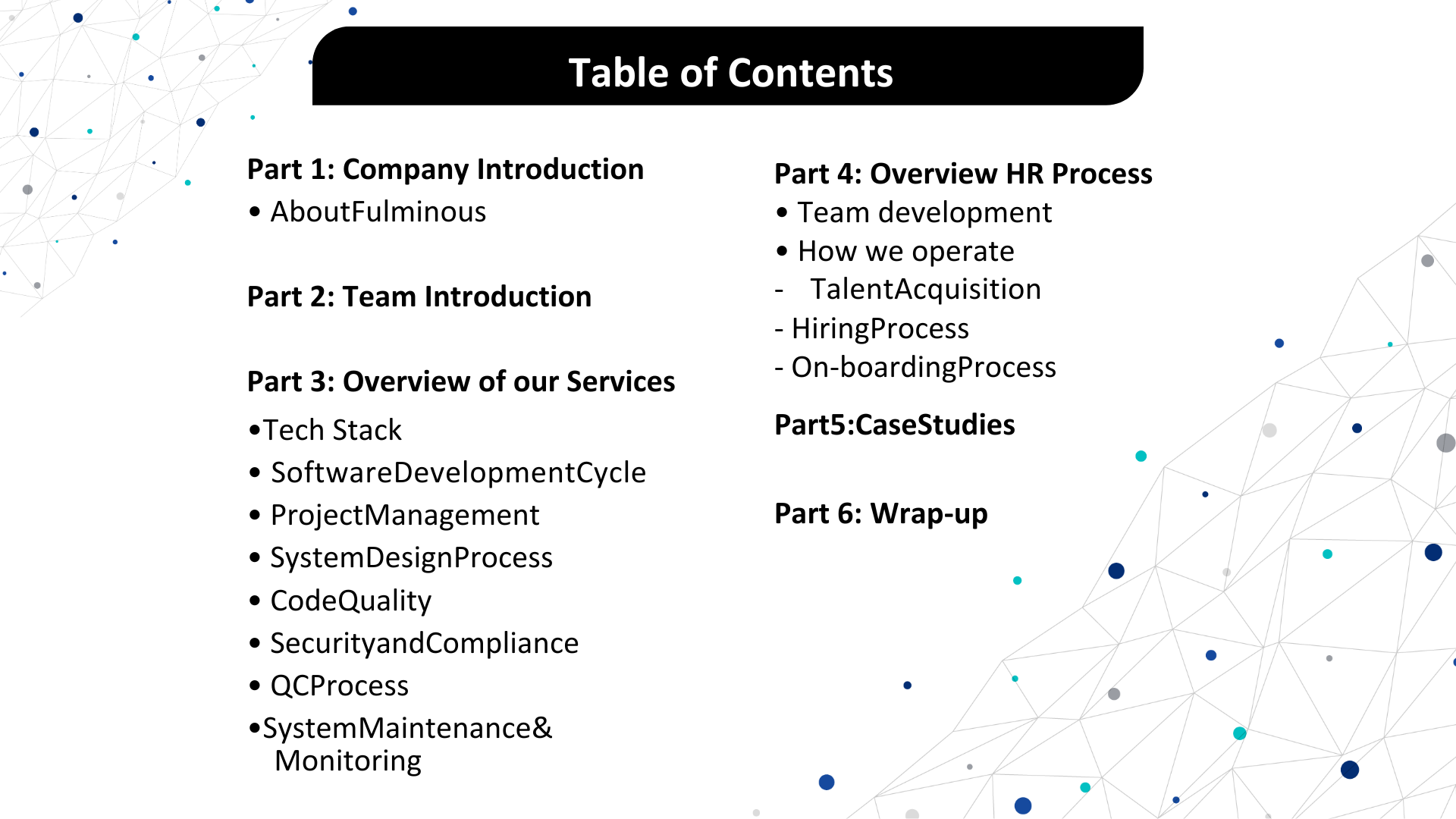 company profile
