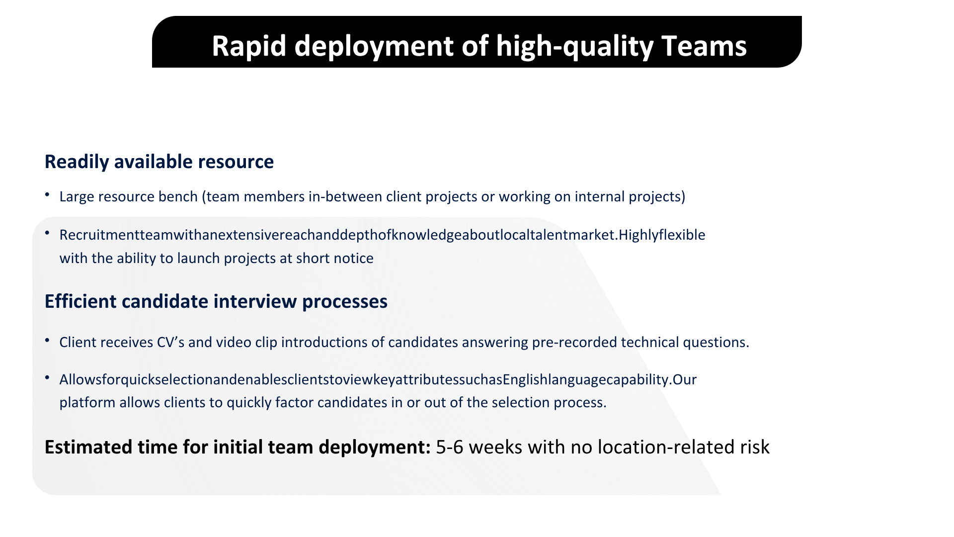 company profile